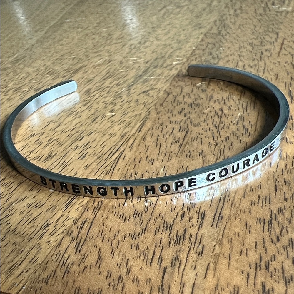 Silver Mantraband bracelet